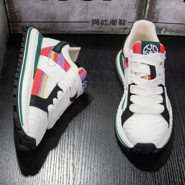 Zapatillas Hombre Prisma Rojo Moqenko