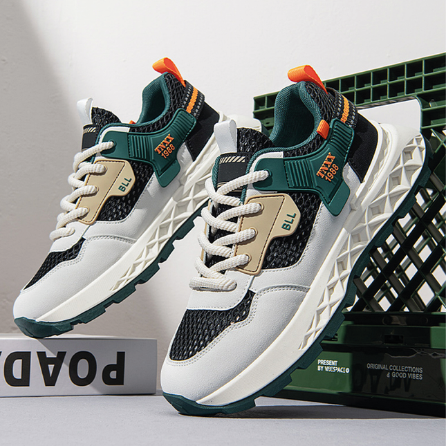 Zapatillas Hombre Zeron Verde Moqenko