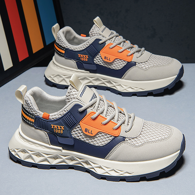 Zapatillas Hombre Zeron Naranja Moqenko