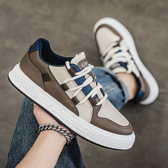 Zapatillas Hombre Kraft Marron Moqenko