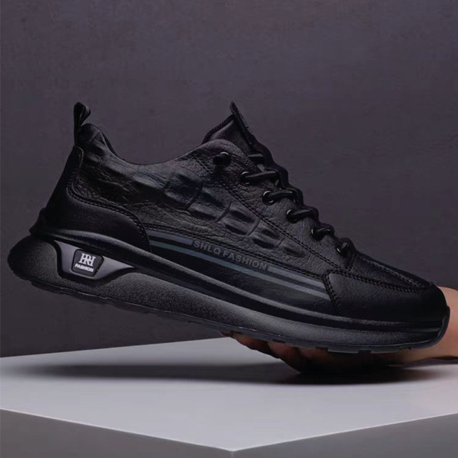 Zapatillas Hombre Blackout Negro Moqenko