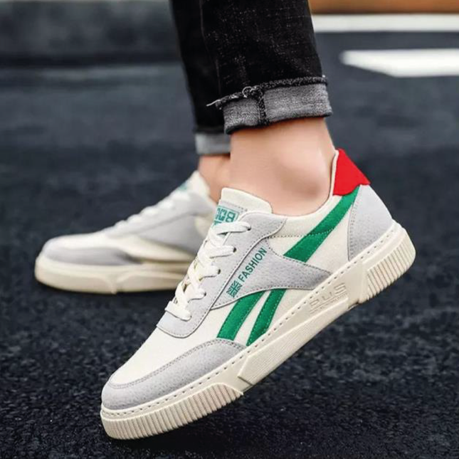 Zapatillas Hombre Flint Verde Moqenko