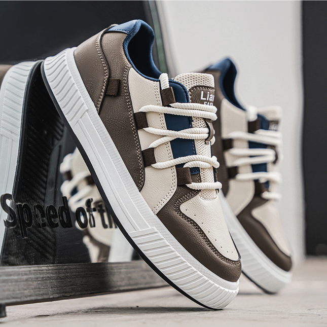 Zapatillas Hombre Kraft Marron Moqenko