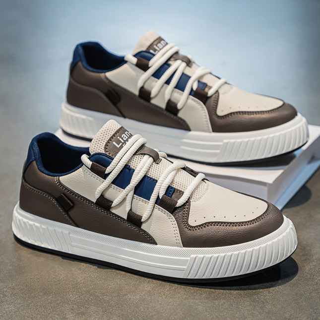 Zapatillas Hombre Kraft Marron Moqenko