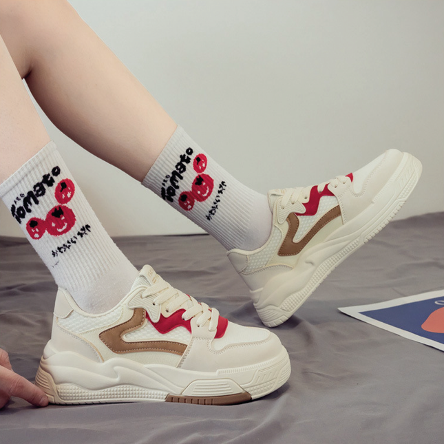 Zapatillas Mujer Livia Rojo Moqenko