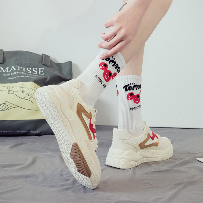 Zapatillas Mujer Livia Rojo Moqenko