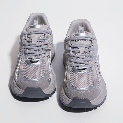 Zapatillas Mujer Azura Gris Moqenko PV