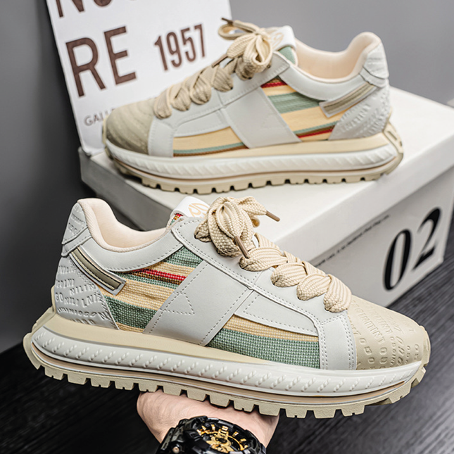 Zapatillas Hombre Prisma Beige Moqenko