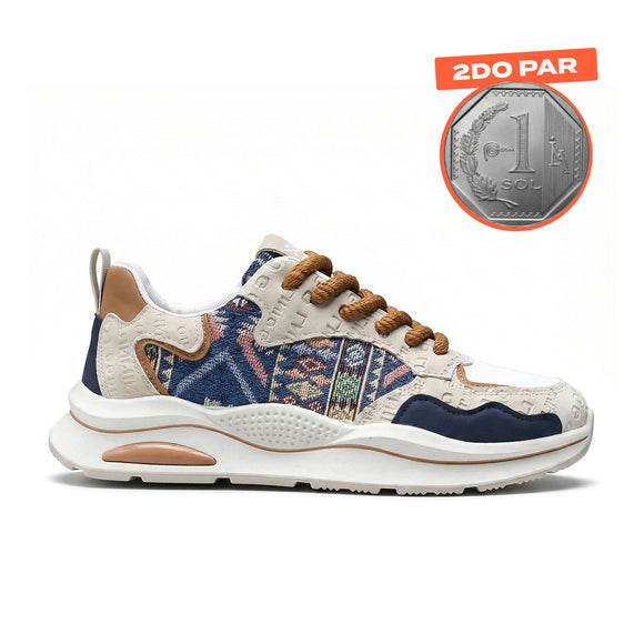 Zapatillas Hombre Guo Chao 2.0 Beige Moqenko