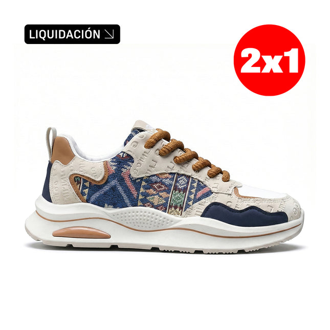 Zapatillas Hombre Guo Chao 2.0 Beige Moqenko