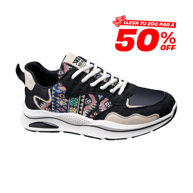 Zapatillas Hombre Guo Chao 2.0 Negro Moqenko
