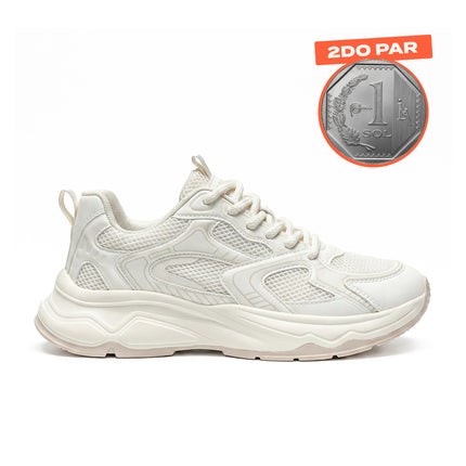 Zapatillas Hombre Halo Beige Moqenko