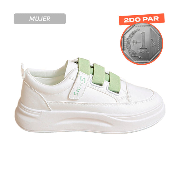 Zapatillas Mujer Ivy Verde Moqenko
