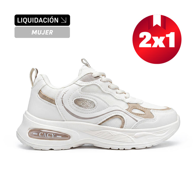 Zapatillas Mujer B6-748 kakhi Moqenko