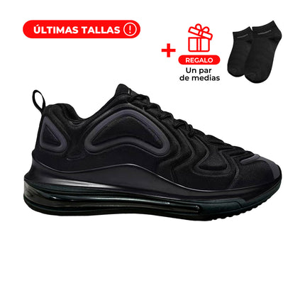 Zapatillas Hombre Lois Negro Moqenko – Últimos pares