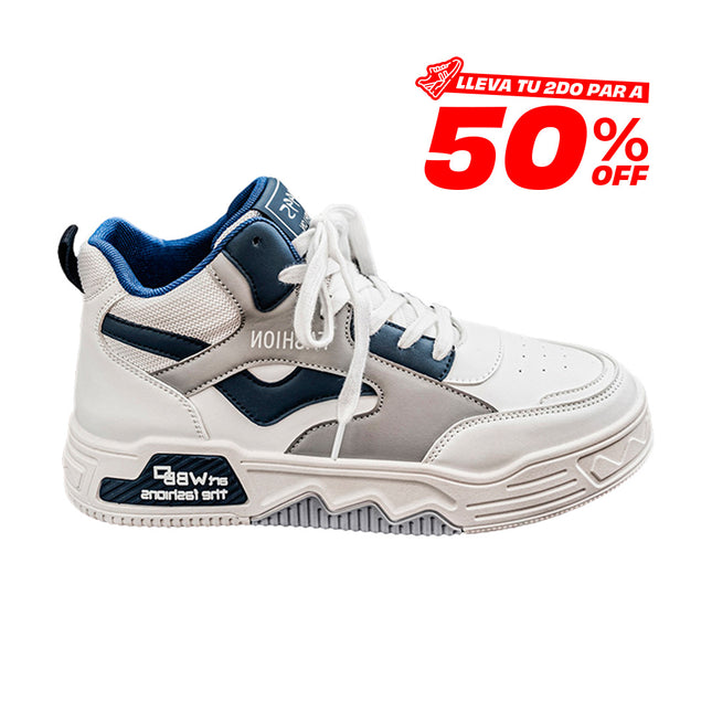 Zapatillas Hombre Luanda Azul Moqenko