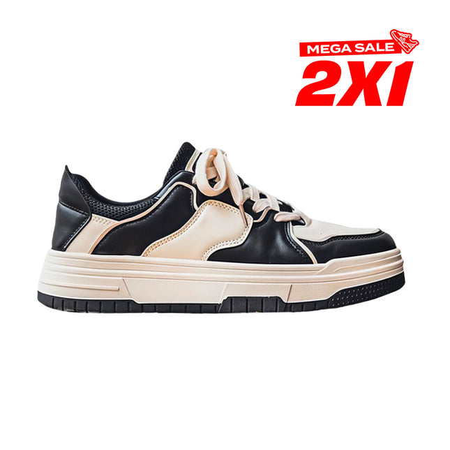 Zapatillas Hombre Lyon Negro Moqenko