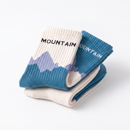 Medias Mountain Celeste