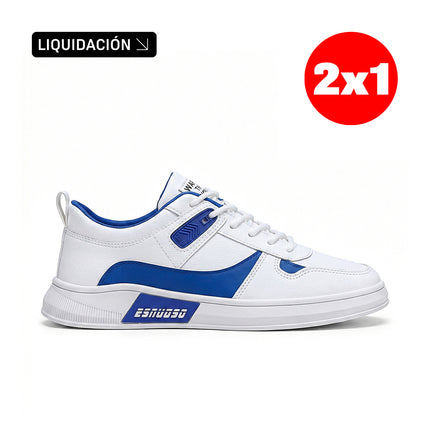 Zapatillas Hombre Moscu Azul Moqenko