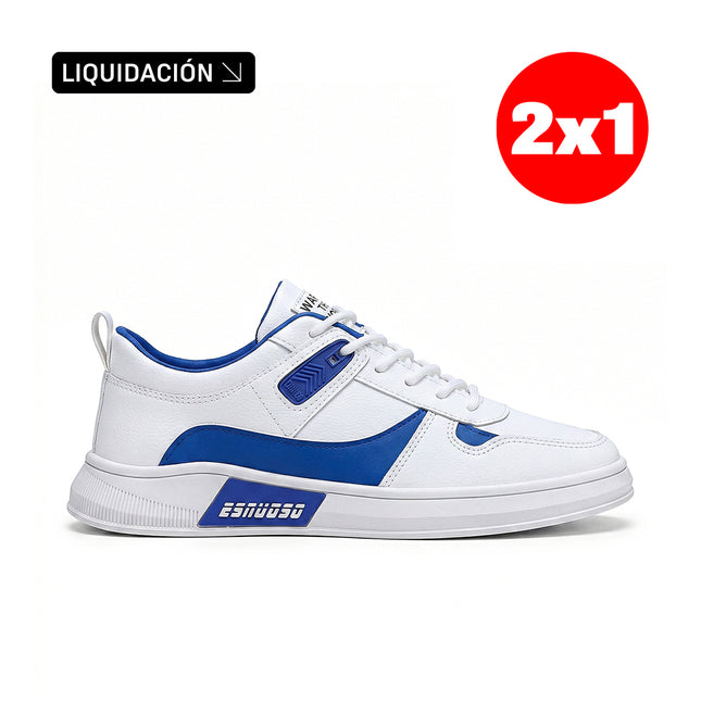 Zapatillas Hombre Moscu Azul Moqenko