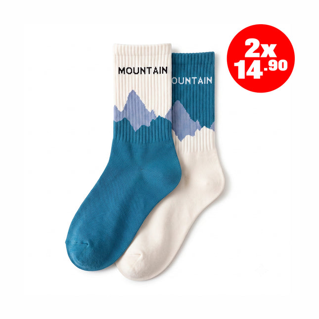 Medias Mountain Celeste
