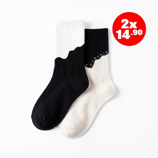 Medias Mountain Negro