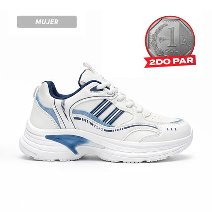Zapatillas Mujer B14 - 910 B-Azul