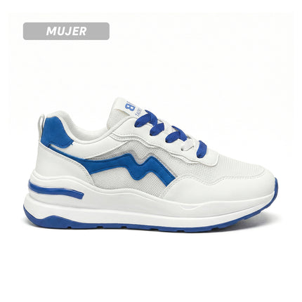 Zapatillas Mujer Skyna Azul Moqenko