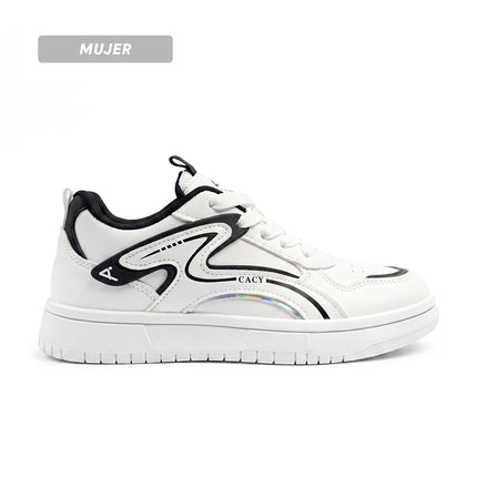Zapatillas Mujer C10 - 936 Azul B-Negro