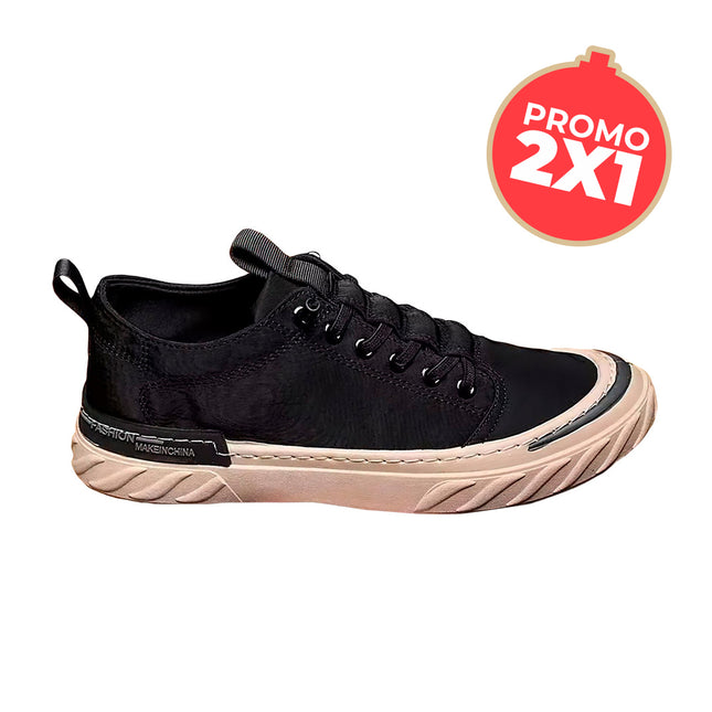 Zapatillas Hombre Urban 2.0 Negro Moqenko