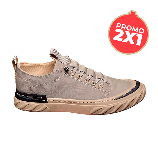 Zapatillas Hombre Urban 2.0 Beige Moqenko
