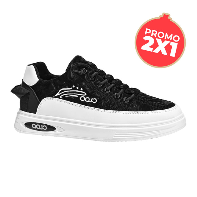 Zapatillas Hombre Gales Negro Moqenko