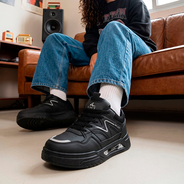 Zapatillas Mujer C13 - 927 Negro