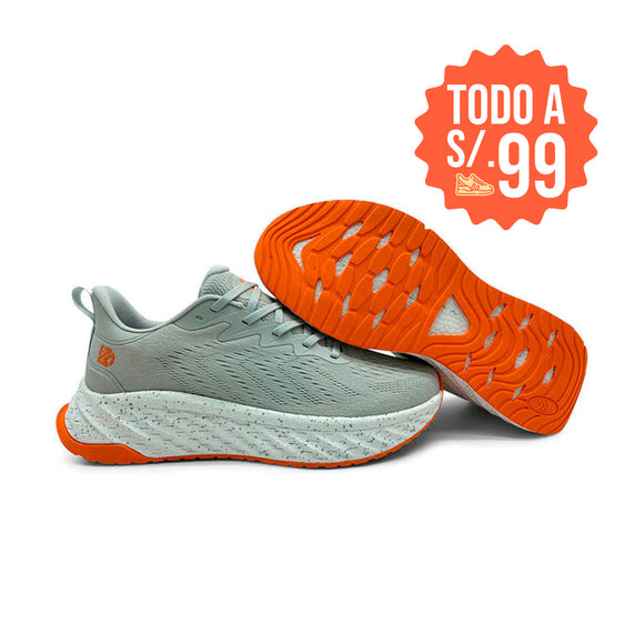 Zapatillas Nimbus Jacquard Gris Unisex Moqenko