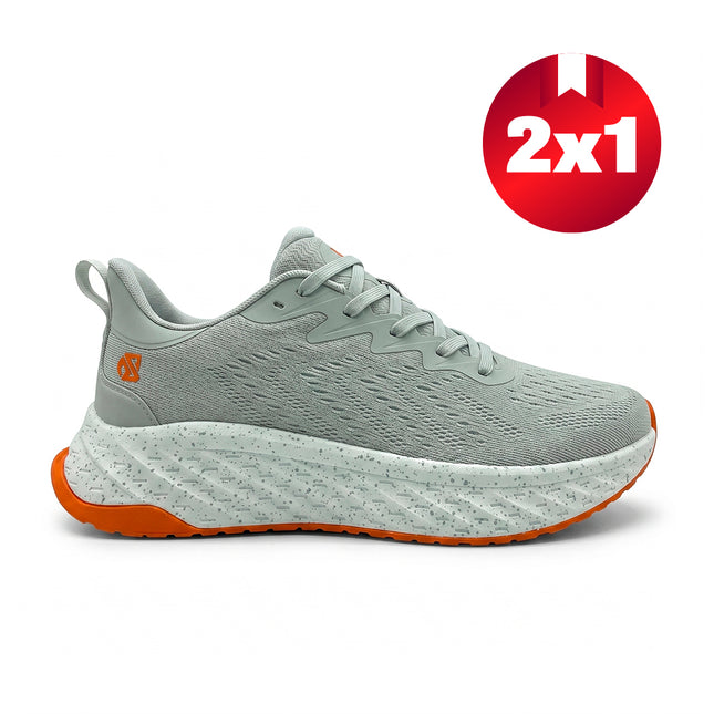 Zapatillas Nimbus Jacquard Gris Unisex Moqenko