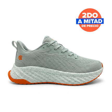 Zapatillas Nimbus Jacquard Gris Unisex Moqenko