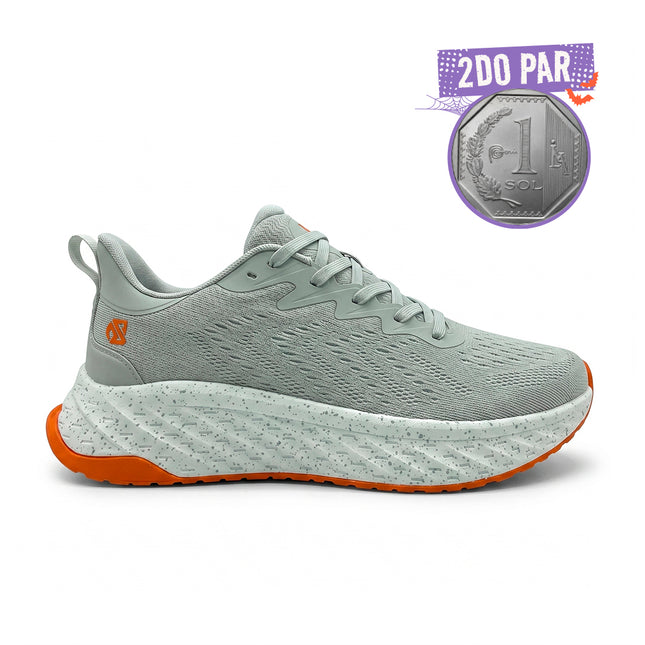 Zapatillas Nimbus Jacquard Gris Unisex Moqenko