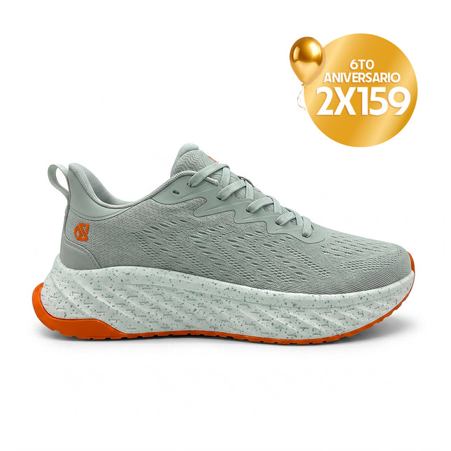 Zapatillas Nimbus Jacquard Gris Unisex Moqenko