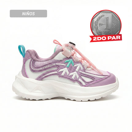 Zapatillas Niñas Moqenko - M85