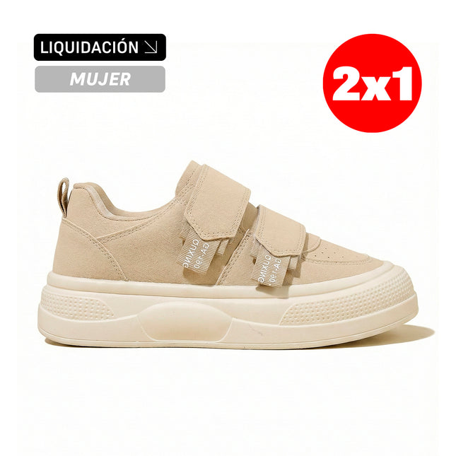 Zapatillas Mujer Nuba Kakhi Moqenko