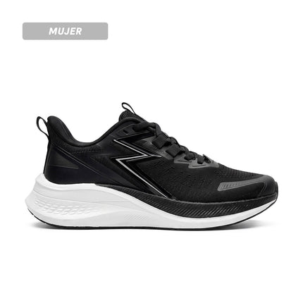 Zapatillas Unisex PB 47- Negro Blanco