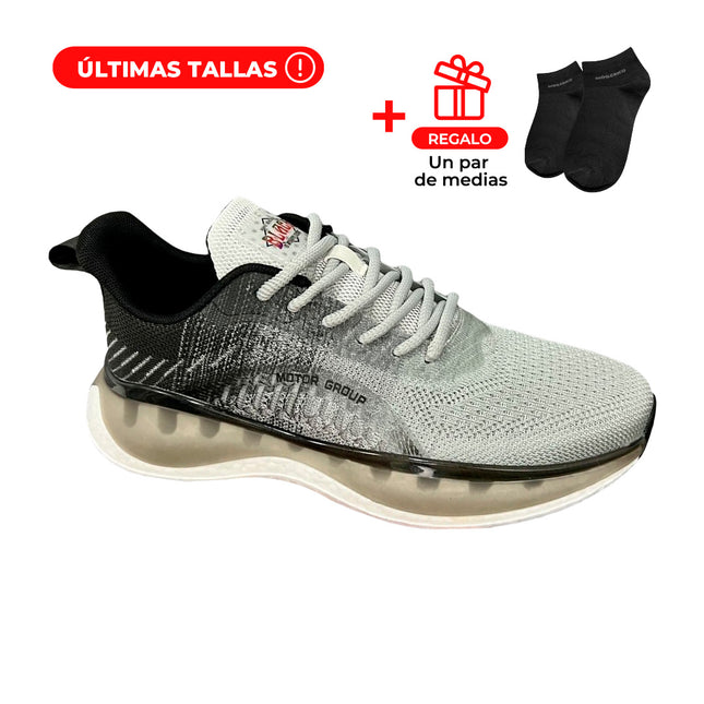 Zapatillas Hombre Octano Negro Moqenko – Últimos pares