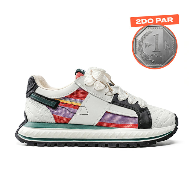 Zapatillas Hombre Prisma Rojo Moqenko