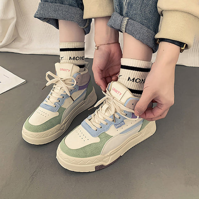 Zapatillas Mujer Uniity Verde Moqenko