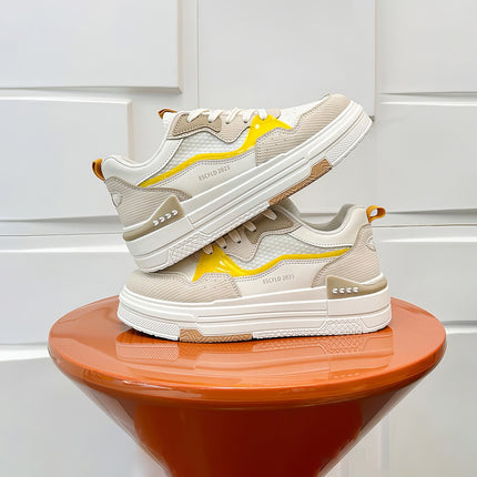 Zapatillas Mujer Brusela Amarillo Moqenko – Últimos pares