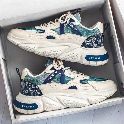Zapatillas Hombre Atlas Azul Moqenko