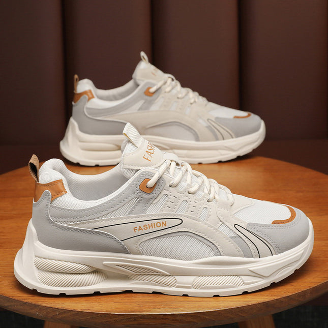 Zapatillas Hombre Vulcano Biege Moqenko