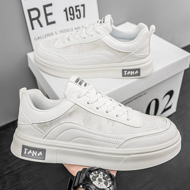 Zapatillas Hombre Tanos Blanco Moqenko