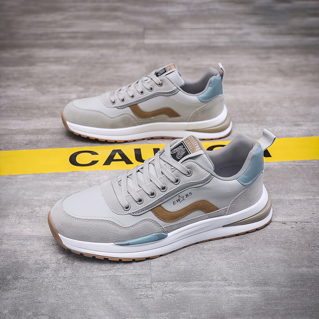 Zapatillas Hombre Melbor Gris Moqenko