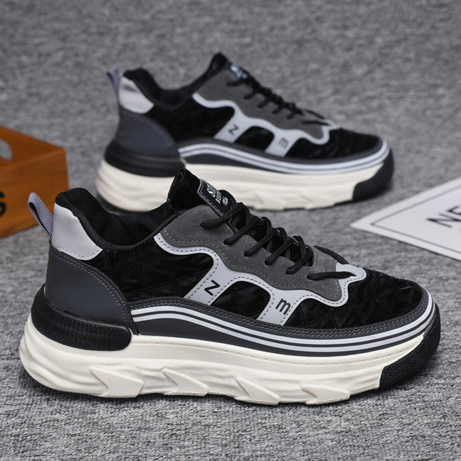 Zapatillas Hombre Bertovi Negro Moqenko